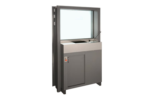 Vorschaubild Komplettelement Modell 7120 FB4 für den Innenraum mit Kofferschleuse